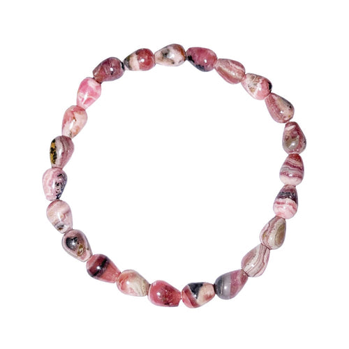 Bracciale in rodocrosite – Barocco Ovale