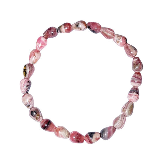 Bracciale in rodocrosite – Barocco Ovale