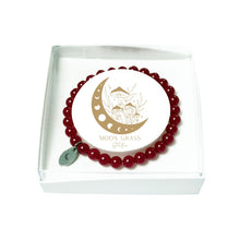 Bracciale in rubino – Perle da 6 mm