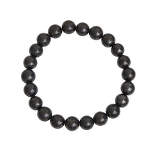 Bracciale in shungite – Perle da 8 mm