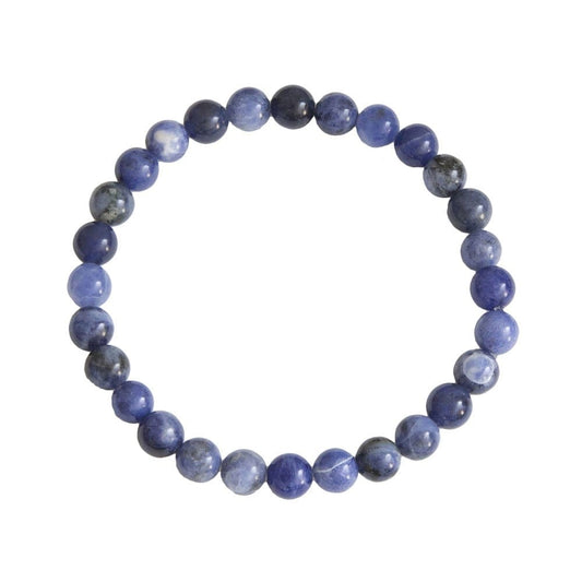 Bracciale in sodalite – Perle da 6 mm