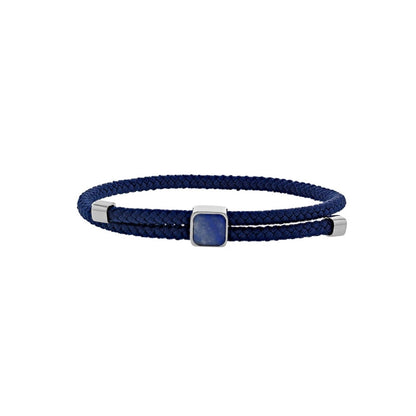 Bracciale in sodalite per lui cordoncino regolabile – Ref. F01-689