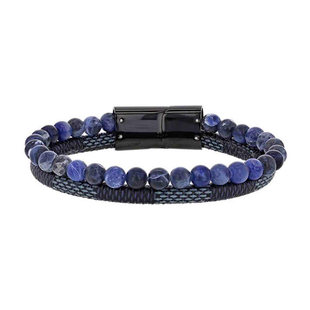 Bracciale in sodalite per lui – Ref. F01-595