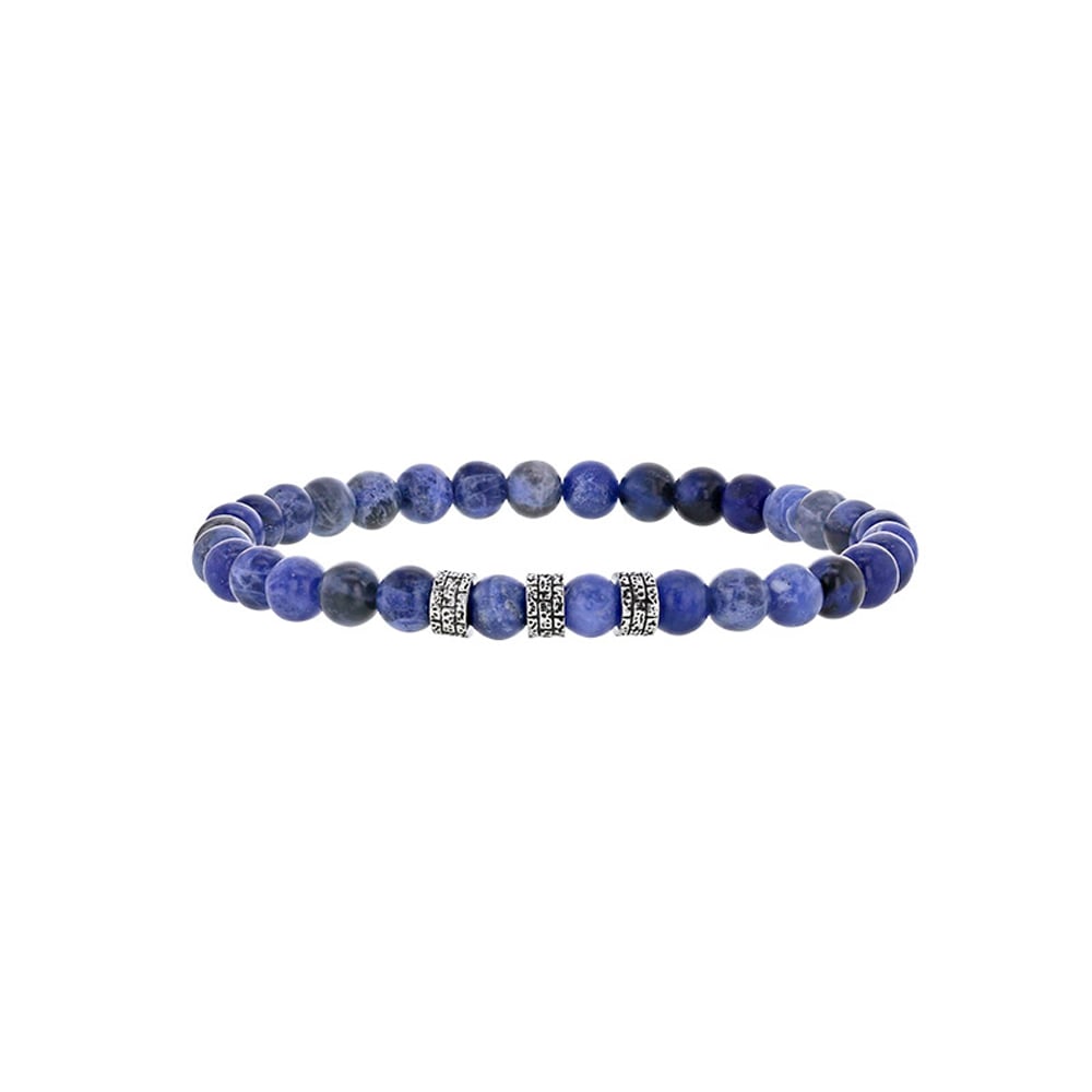 Bracciale in sodalite per lui – Ref. F01-622