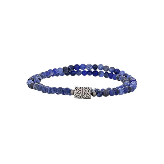 Bracciale in sodalite per lui – Ref. F01-628