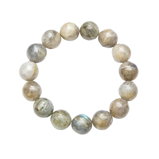 Bracciale in spettrolite – Perle da 12 mm