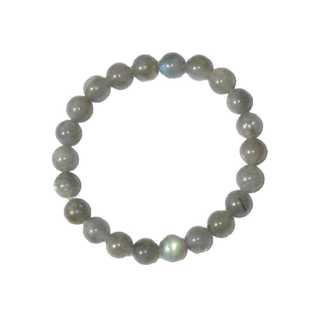 Bracciale in spettrolite – Perle da 8 mm