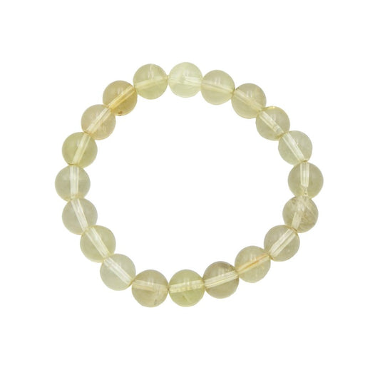 Bracciale in topazio limone – Perle da 10 mm