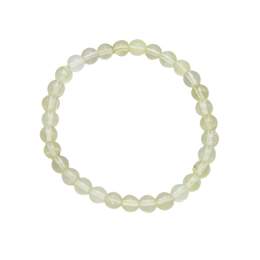 Bracciale in topazio limone – Perle da 6 mm