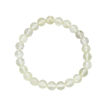 Bracciale in topazio limone – Perle da 8 mm