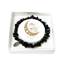 Bracciale in tormalina nera – Barocco 19 cm