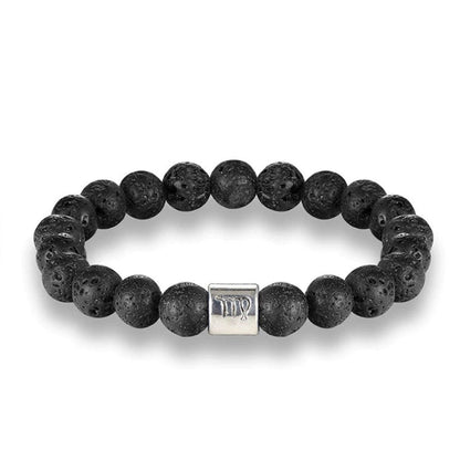 Bracciale Vergine in pietra lavica – 20 cm