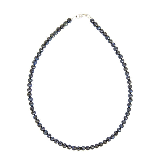 Collana in occhio di falco – Perle sferiche da 6 mm