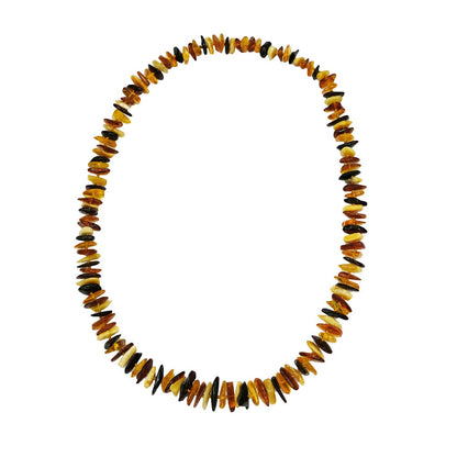 Collana in ambra multicolore – Barocco – 60 cm
