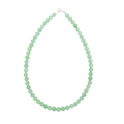 Collana in avventurina – Perle sferiche da 8 mm
