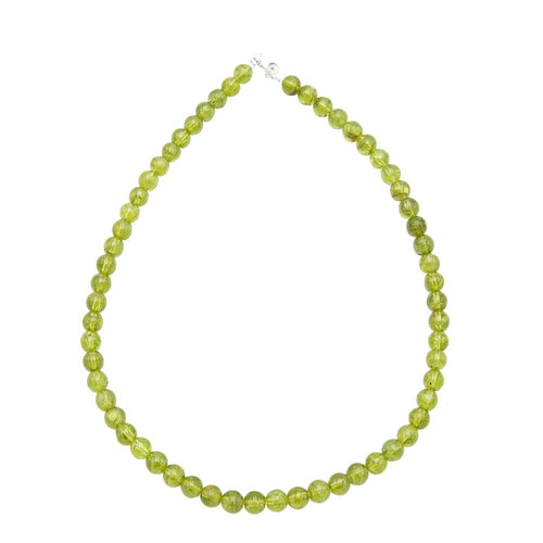 Collana in crisolito – Perle sferiche da 8 mm