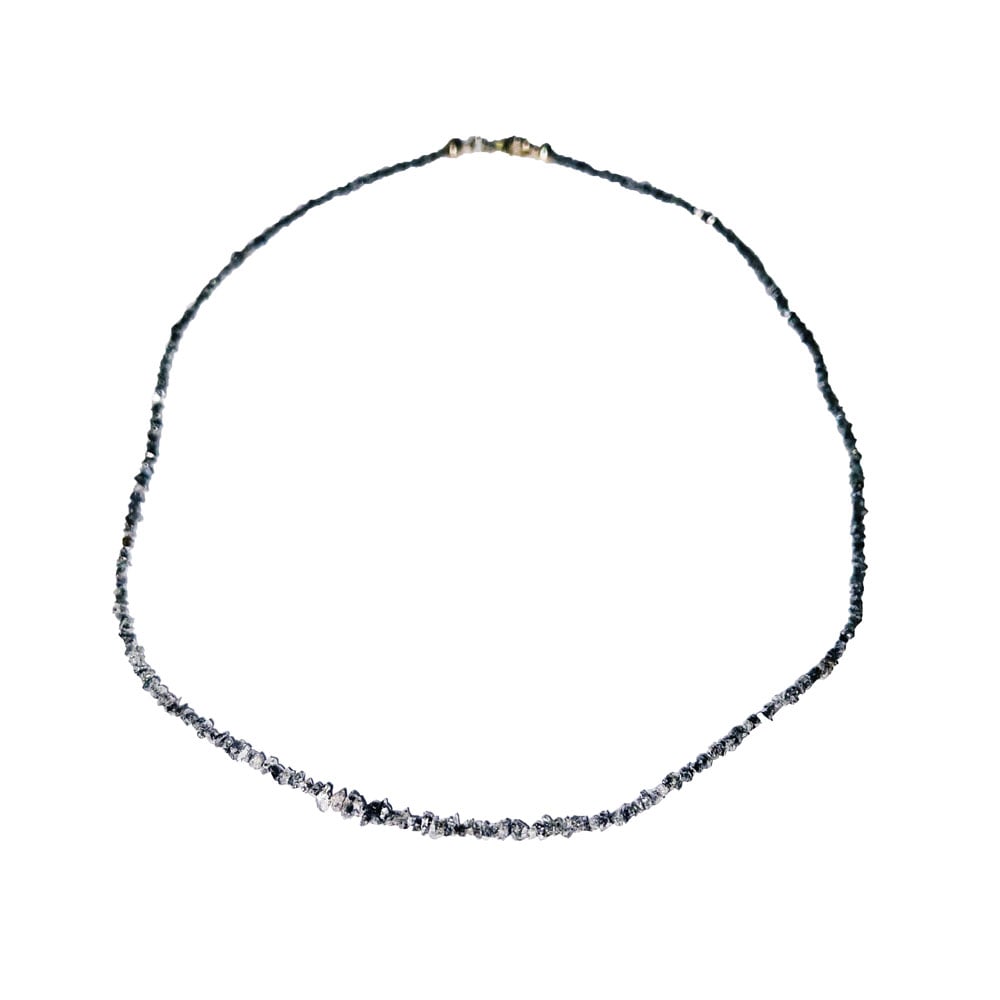 Collana in diamante grigio – Barocco