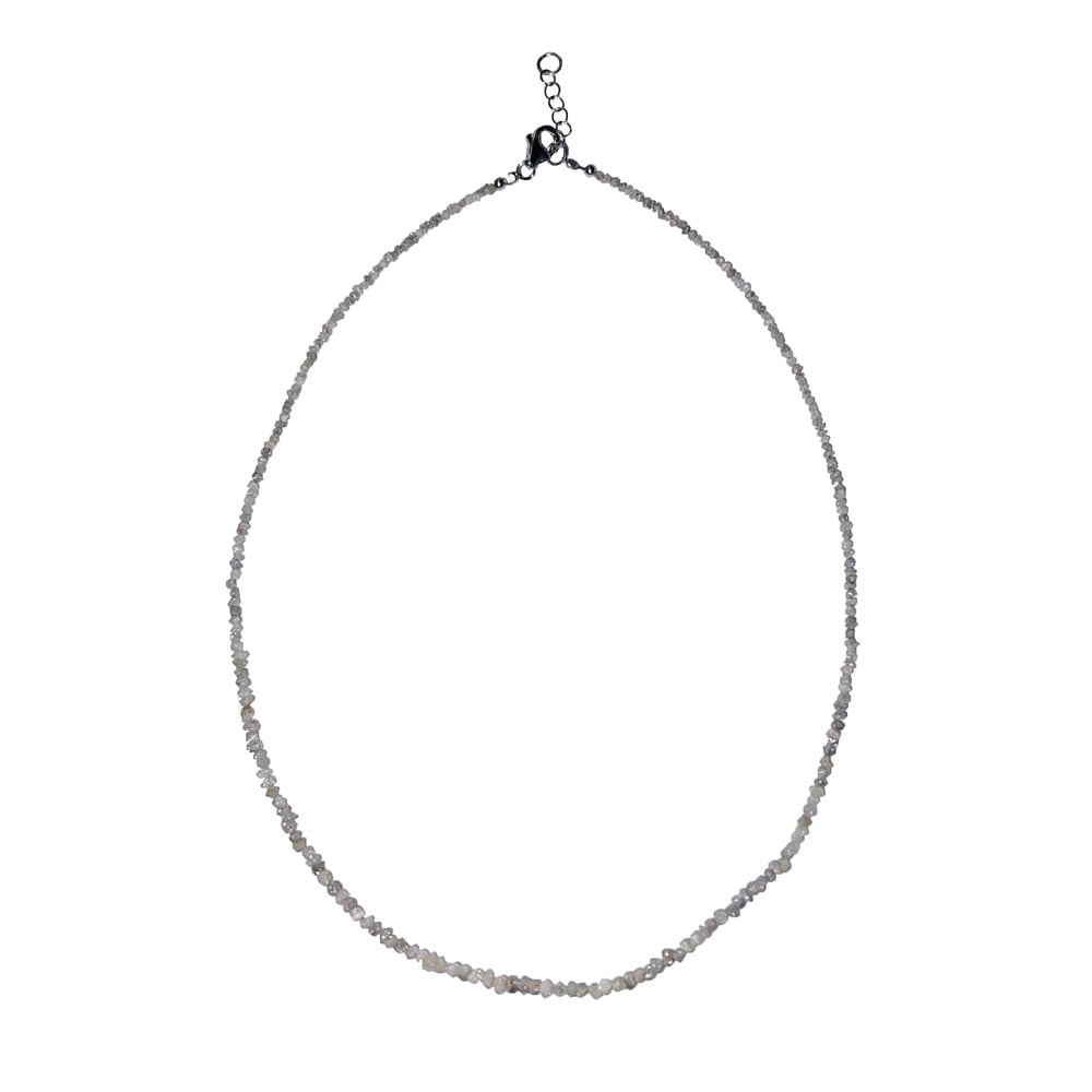 Collana in diamante grigio chiaro – Barocco