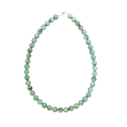 Collana in smeraldo – Perle sferiche da 10 mm