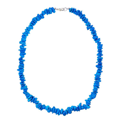 Collane barocche in howlite blu – Barocco
