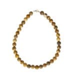 Collana in diaspro paesaggistico – Perle sferiche da 12 mm