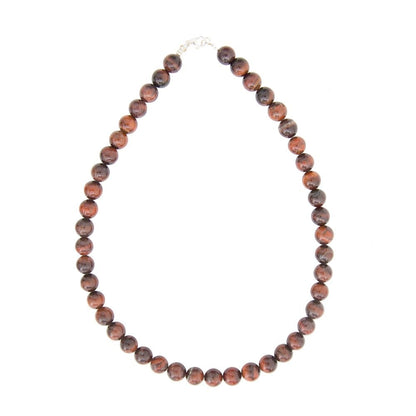 Collana in occhio di bue – Perle sferiche da 10 mm