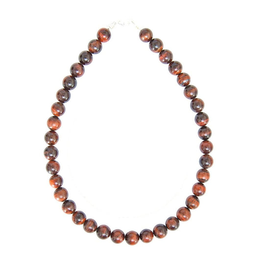 Collana in occhio di bue – Perle sferiche da 12 mm