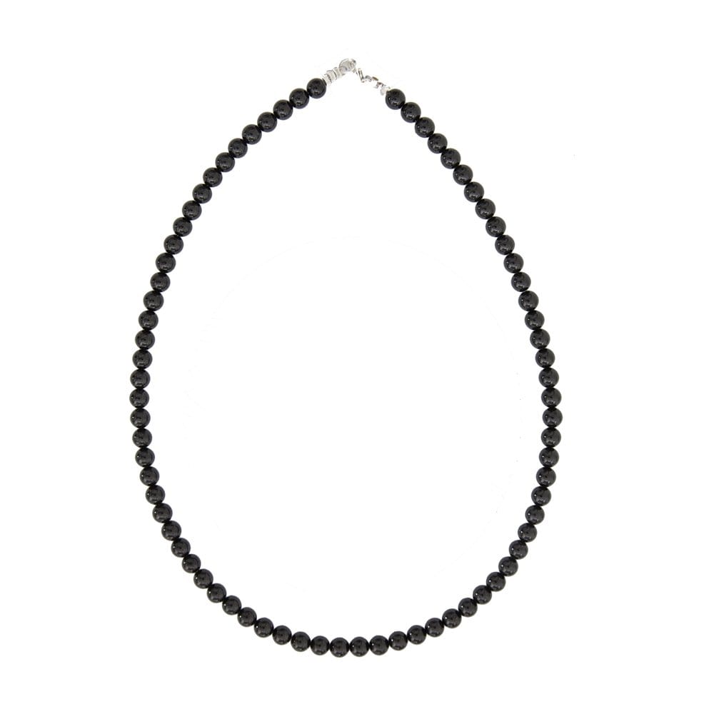 Collana in onice – Perle sferiche da 6 mm