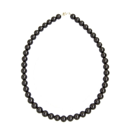 Collana in onice – Perle sferiche da 10 mm