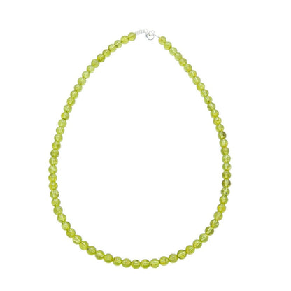 Collana in peridoto – Perle sferiche da 6 mm