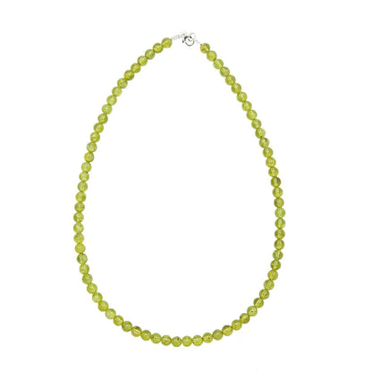Collana in peridoto – Perle sferiche da 6 mm