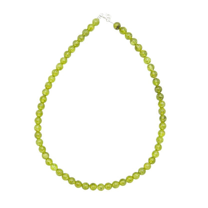 Collana in peridoto – Perle sferiche da 8 mm