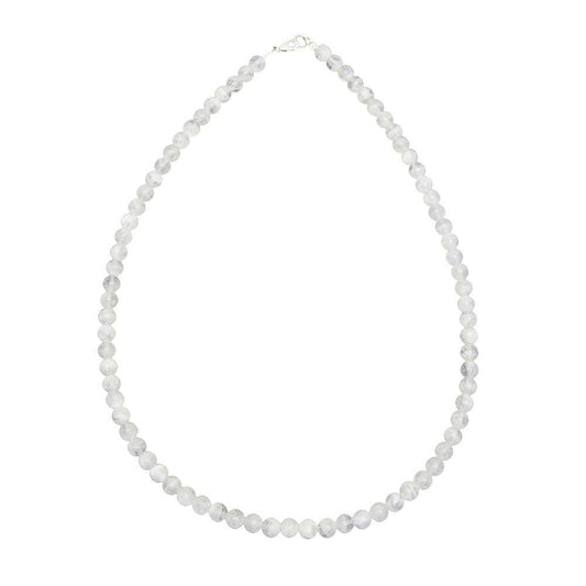 Collana in pietra di luna – Perle sferiche da 6 mm