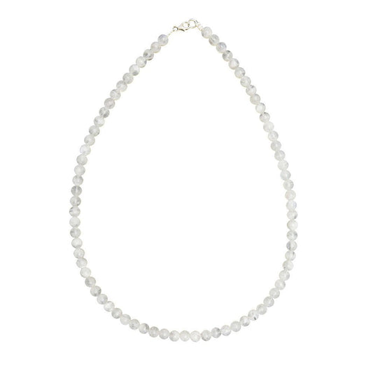 Collana in pietra di luna – Perle sferiche da 6 mm