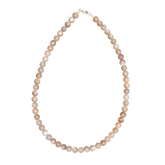 Collana in pietra del sole – Perle sferiche da 8 mm