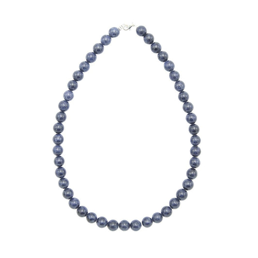 Collana in zaffiro – Perle sferiche da 10 mm