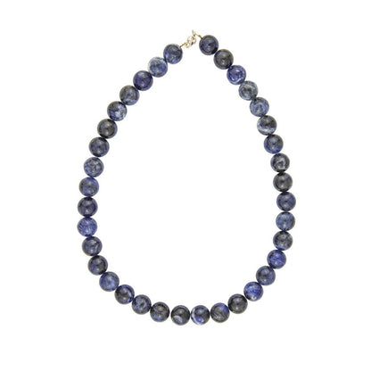 Collana in sodalite – Perle sferiche da 12 mm