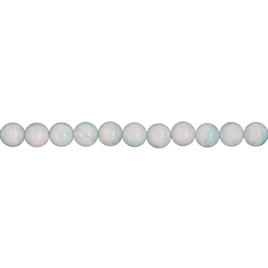 Pietra sferica di amazzonite – Perle sferiche da 6 mm
