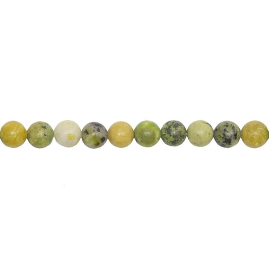 Pietra sferica di crisopale limone – Perle sferiche da 8 mm