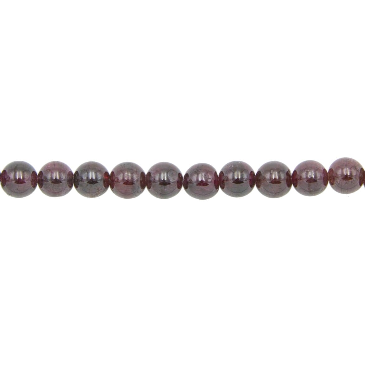 Filo di perle di granato rosso – Perle sferiche da 8 mm