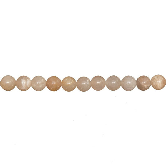 Filo di perle di eliolite pietra del sole – Perle sferiche da 6 mm