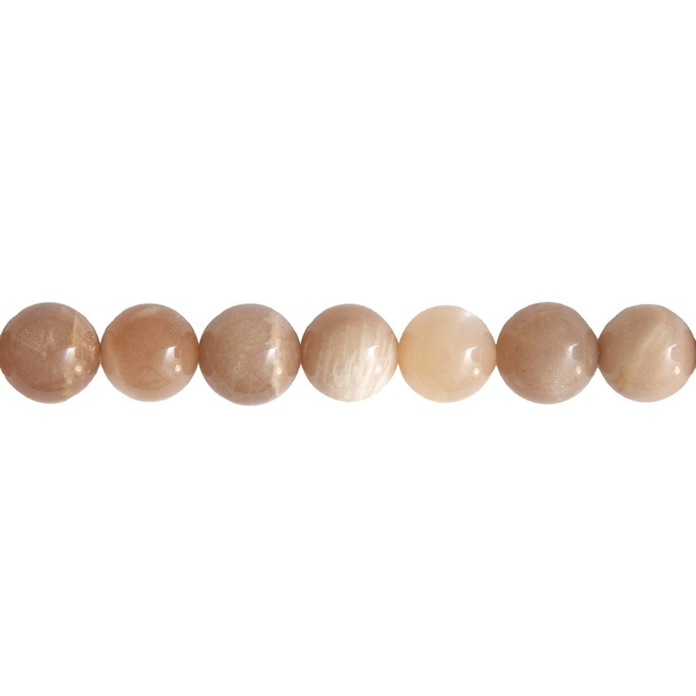 Filo di perle di eliolite pietra del sole – Perle sferiche da 14 mm