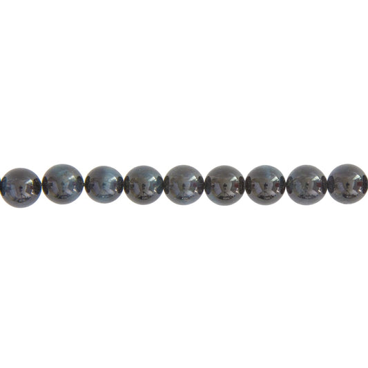 Filo di perle di occhio di falco – Perle sferiche da 10 mm