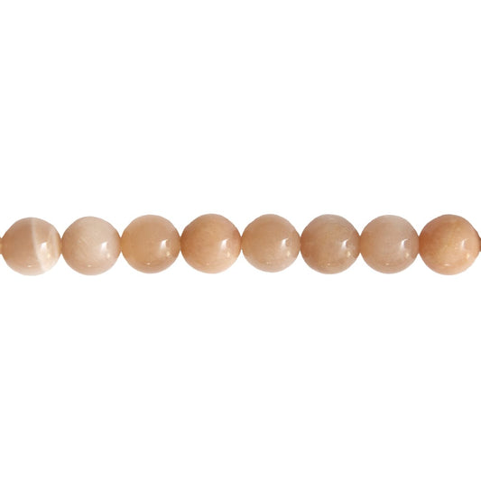 Filo di perle di eliolite pietra del sole – Perle sferiche da 12 mm
