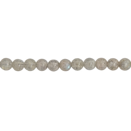 Filo di perle di spettrolite – Perle sferiche da 6 mm