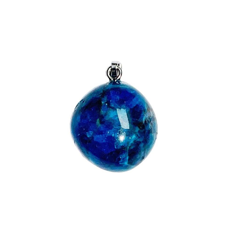 Ciondolo in apatite – Apatite Pietra burattata