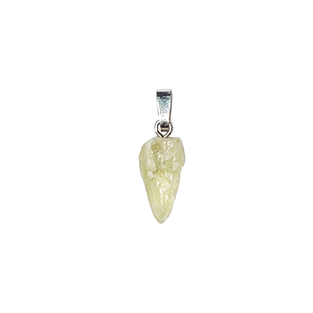 Ciondolo in brazilianite – Brazilianite Pietra grezza