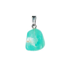 Ciondolo in crisopale – Chrysoprase Pietra burattata
