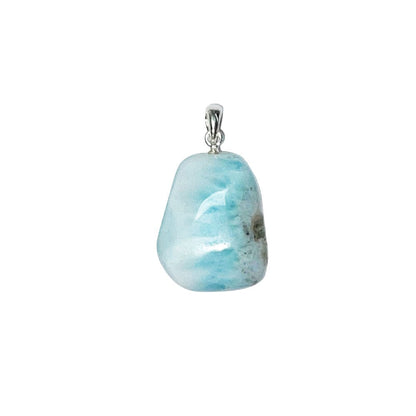 Ciondolo in larimar – Larimar Pietra burattata