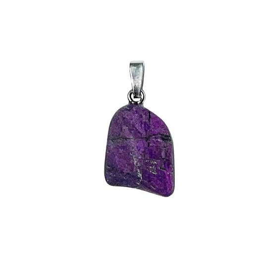Ciondolo in purpurite – Purpurite Pietra burattata